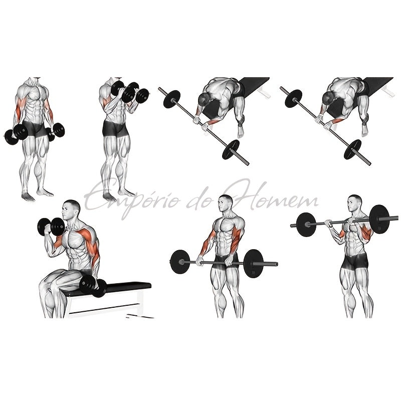 Aparelho de fortalecimento de mãos ajustável de 5 a 60 kg para treino de força, pulsos e antebraços + Treinamento completo para ganho de massa muscular