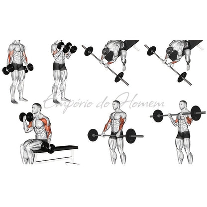 Aparelho de fortalecimento de mãos ajustável de 5 a 60 kg para treino de força, pulsos e antebraços + Treinamento completo para ganho de massa muscular