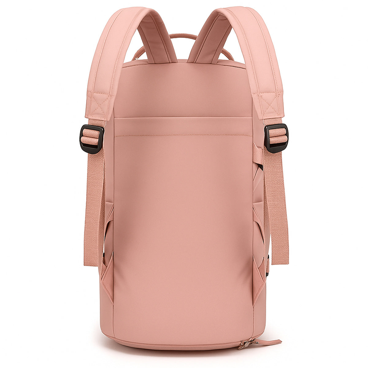 Mochila Travel Academy Sports com compartimento impermeável para sapatos, alça lateral e capacidade de 30 litros.