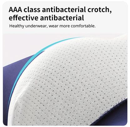 Conjunto de 4 cuecas boxer masculinas, macias, esportivas e respiráveis, para todas as estações, com estampa moderna e estilosa.