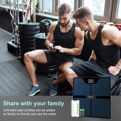 Balança Digital INSMART Personal Body Balance Inteligente para Adultos até 180kg com Medição de Gordura Corporal e Bioimpedância.
