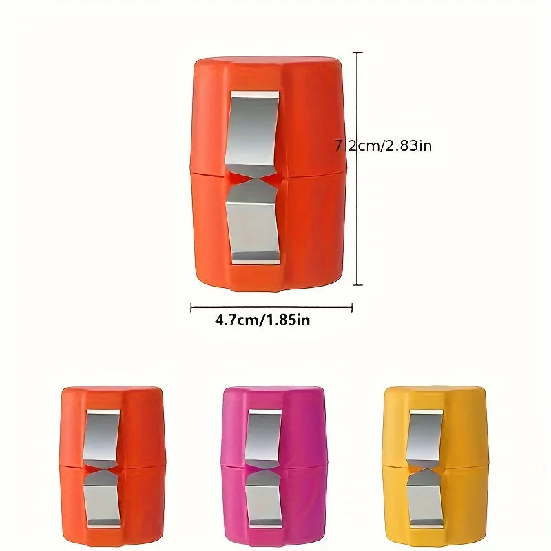 Conjunto de 3 Separadores de Casca de Ovo em Aço Inoxidável