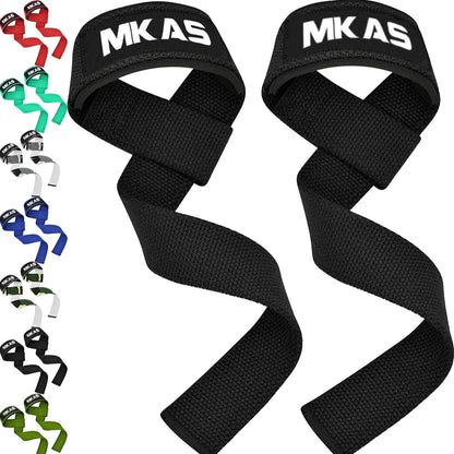 Suporte de pulso para levantamento de peso, crossfit, musculação, kettlebell, halteres e exercícios de força.