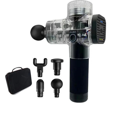 Pistola de Massagem Phoenix A2 para Relaxamento Muscular, Massageador de Tecido Profundo, Terapia Dinâmica, Vibrador, Modelagem Corporal, Alívio da Dor, Massageador para Costas e Pés