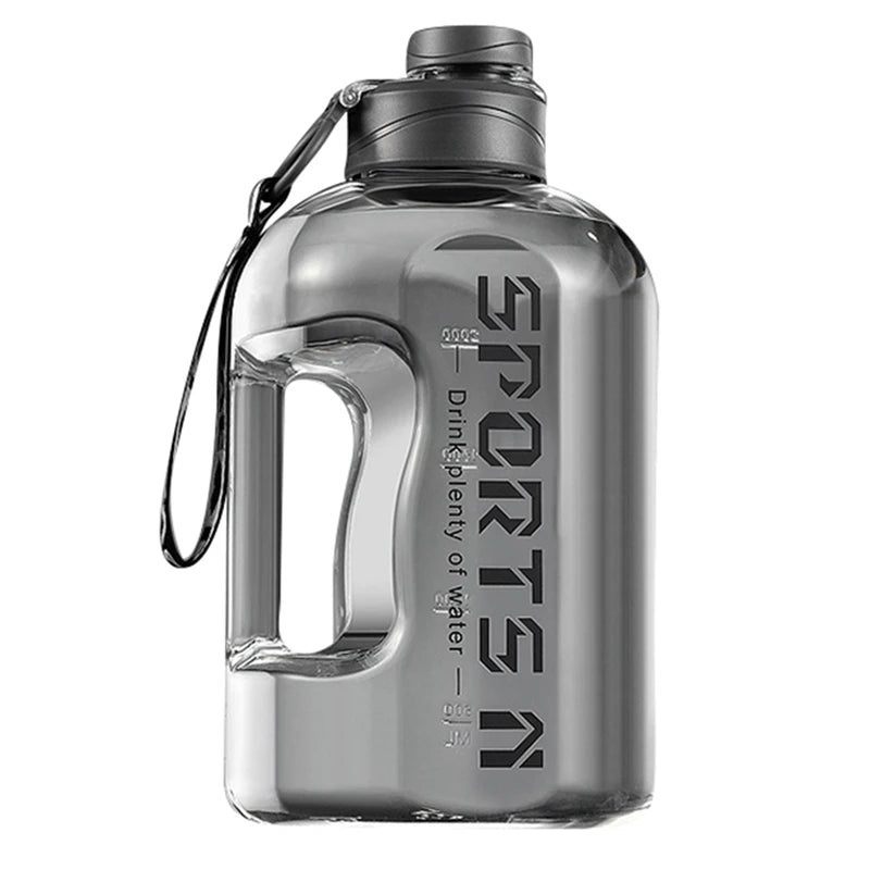 Garrafa Térmica de 2,7/1,7L com Canudo - Ideal para Academia, Viagens, Caminhadas e Camping - Garrafa de Água Quente à Prova de Vazamentos para Homens e Mulheres