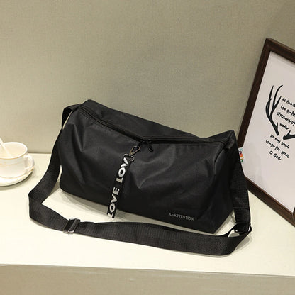 Mochila esportiva para academia, unissex, impermeável, grande capacidade, com compartimento separado para sapatos, ideal para atividades ao ar livre e viagens.