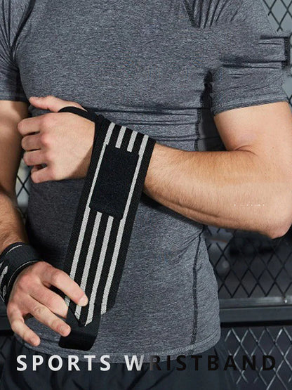 1/2PCS Faixa de suporte para pulso, tala de pulso extra forte, bandagens para levantamento de peso, equipamento de proteção para fitness