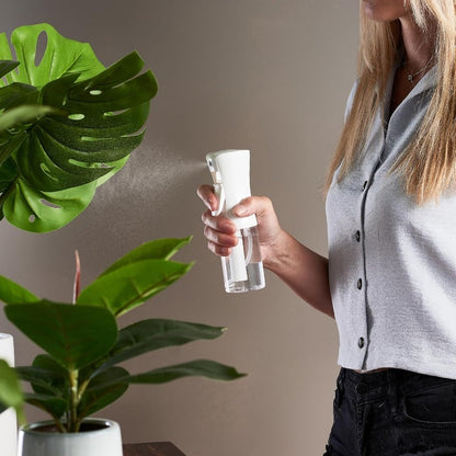 Conjunto de 1 Frasco Spray de Névoa Contínua - Pulverizador de Névoa Ultrafina | Frasco Spray de Água para Cabelo | Frascos Spray para Cabelo para Estilização, Limpeza, Salões de Beleza - 200 ml/300 ml